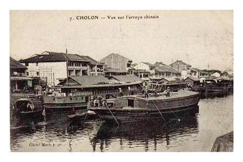 CHOLON Vue Sur L Arroyo Chinois Manhhai Flickr