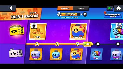 Brawl Box Opening Ep 05 Free Brawl Pass Rewards Tier 0 10 Got A