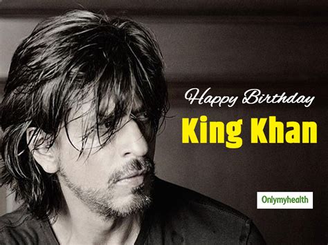 Happy Birthday Shah Rukh Khan Know The Secret Behind His Well Toned