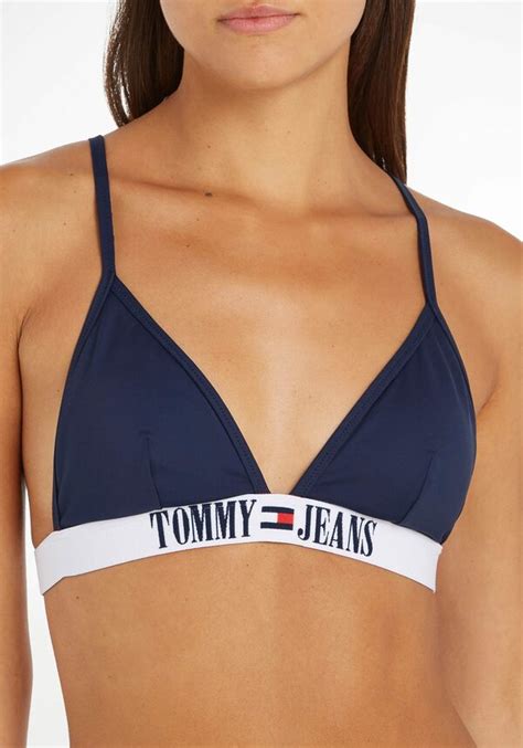 Tommy Hilfiger Swimwear Triangel Bikini Top TH TRIANGLE RP Mit Tommy