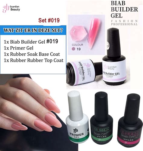 Biab Builder Gel Set 19 Nagellak Gel Biab Builder Biab Gel