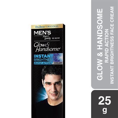 Glow And Handsome Face Cream Rapid Action Instant Brightness 25g