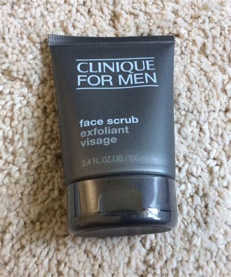 3 X Clinique For Men Face Scrub Exfoliant Visage 100ml Full Size New Sealed Ebay