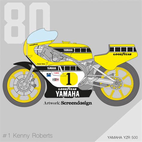 Yamaha Yzr Kenny Roberts