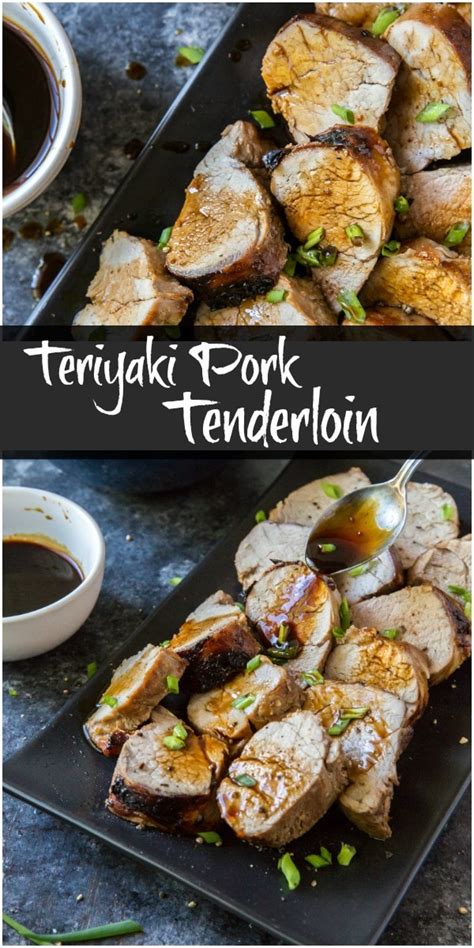 Teriyaki Pork Tenderloin - Recipe Girl