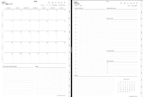 calendar template  goodnotes  organize  year