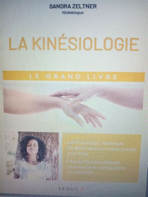 Le Grand Livre De La Kin Siologie Sandra Zeltner