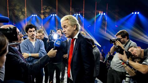 Geert Wilders Prospective Prime Minister Of The Netherlands Coming To