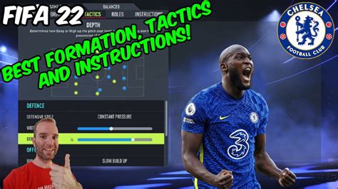 FIFA 22 BEST CHELSEA Formation Tactics And InstructionsEditor65