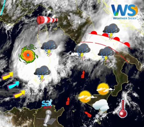 Meteo Sicilia L Evoluzione Per Le Prossime Ore Vista Dal Sat Live