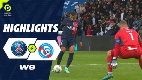 Paris Saint Germain Rc Strasbourg Alsace Highlights Psg