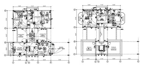 Drawings details of electrical layout plan in building dwg autocad file ...