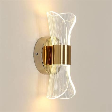 Applique Murale Intérieur Dimmable 12W Lampe Murale Led Lamped De