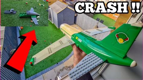 LEGO PLANE CRASHES YouTube