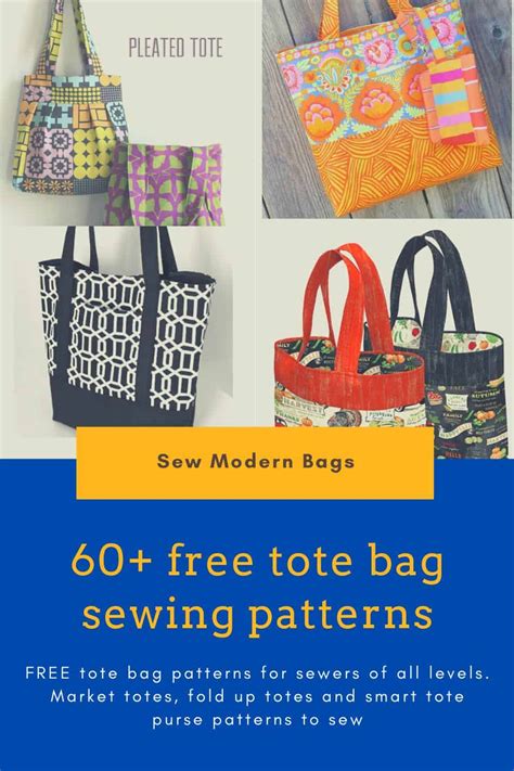 Top Best Free Tote Bag Sewing Patterns Sew Modern Bags