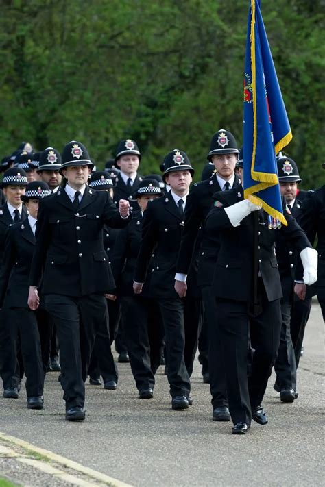 Surrey Police Recruits Passing Out Parade Get Surrey