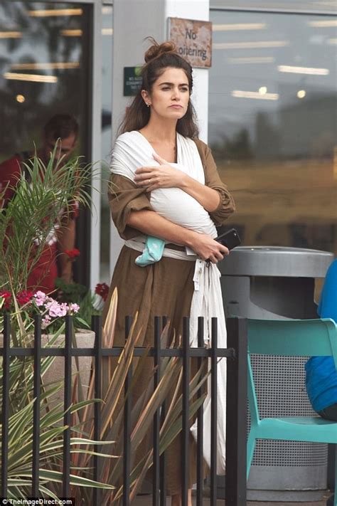 Nikki Reed is seen for first time with baby Bodhi in LA | Daily Mail Online