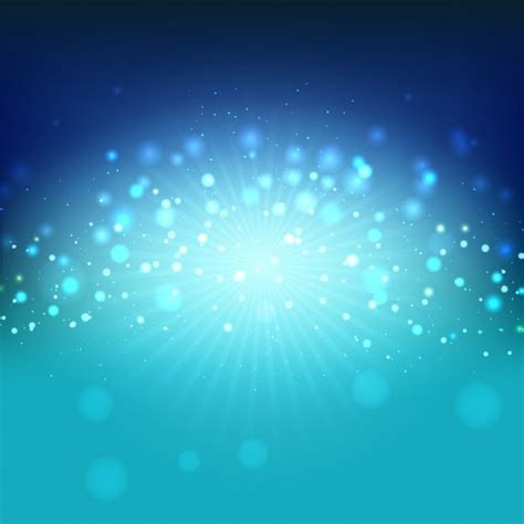 Fondo Azul Con Rayos De Luz Vector Gratis