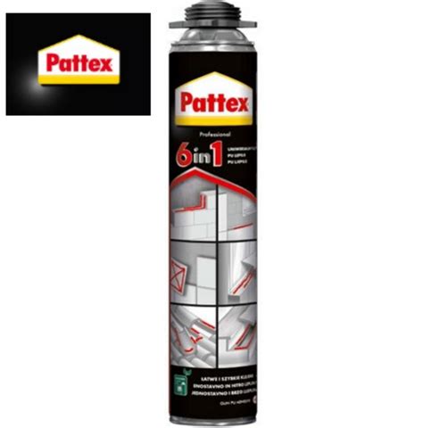 Купить Пена-клей Pattex 6в1 750мл (pro) Германия, цена 257.38 ₴ — Prom ...