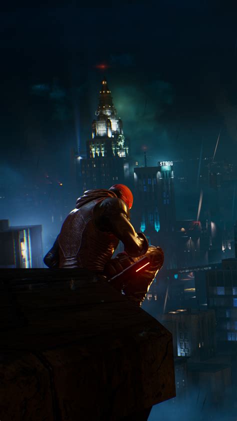 Red Hood Gotham Knights Video Game HD Phone Wallpaper Rare Gallery