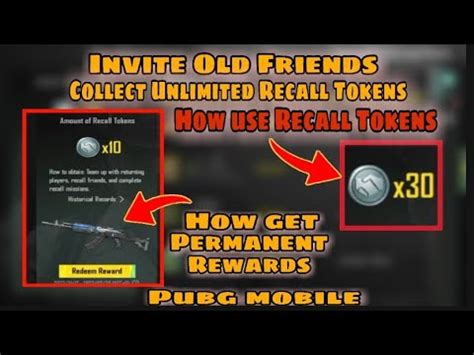 Collect Unlimited Recall Tokens In Pubg Mobile Collect Recall Token