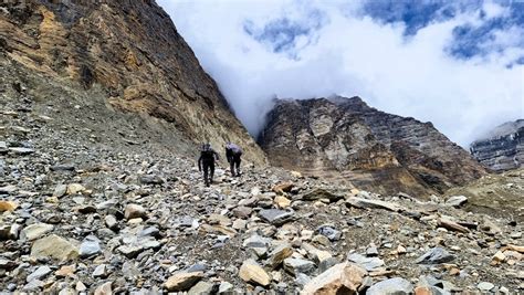 Dhaulagiri Circuit Trekking Dag Italian Base Camp Naar Japanese Base