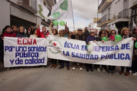 Concentraci N De Marea Blanca Por La Sanidad P Blica En Cija El Pespunte