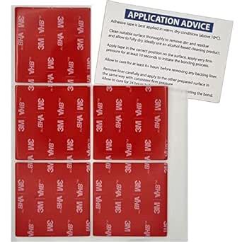 Stickyassets Pcs Mm M Double Sided Sticky Pads Adhesive Squares