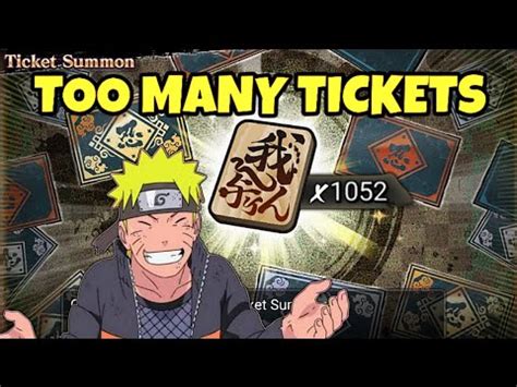 Tickets Summon Updated Can We Get A Limit Break Jutsu