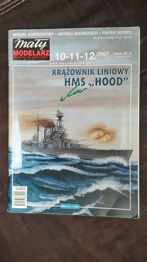 Hms Hood Modelarz Niska Cena Na Allegro Pl