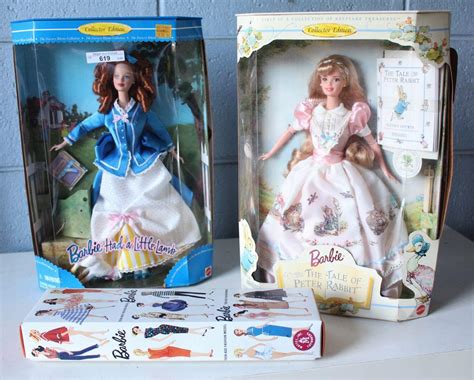 2 collector edition Barbie dolls, incl