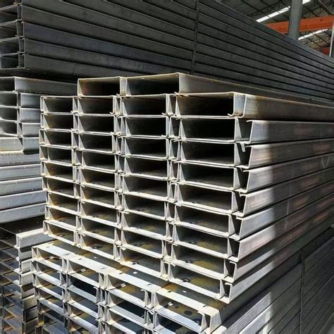 Q235B Q355B Carbon Steel Profiles 10mm Mild Carbon Steel U Channel