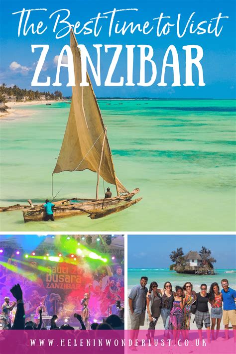 The Best Time To Visit Zanzibar Helen In Wonderlust