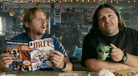 The Cup Alien In Which Drunk Nick Frost In Paul Nick Frost Alien