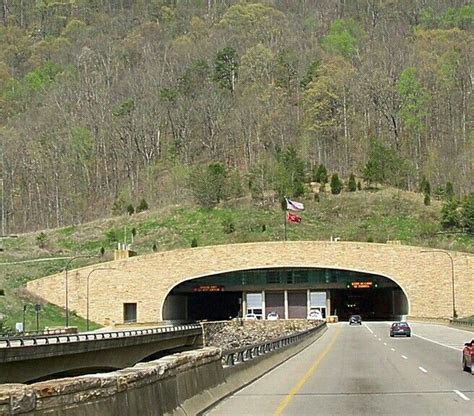 The Tunnel Under The Cumberland Gap Between Bell County Kentucky And