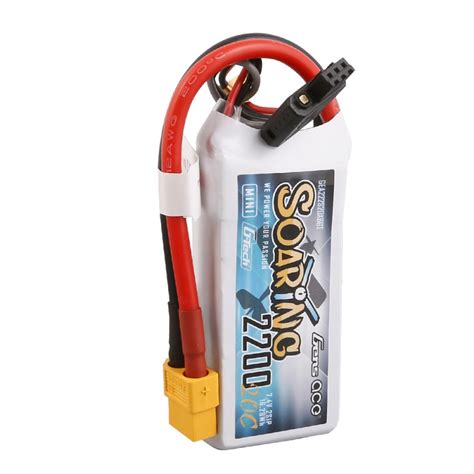 Gens Ace G Tech Soaring Mini 2200mAh 7 4V 20C 2S1P Lipo Batterij Met