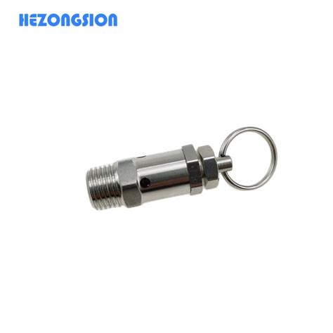 Mini 1 4 Npt Bspt Male Threaded Pressure Relief Valve Sanitary Ss316l