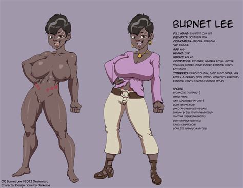 Devzilla S OCs Burnette Lee By Devinsaurus Hentai Foundry