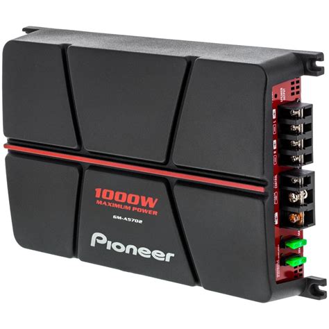 Pioneer Gm A Watt Class Ab Channel Car Amplifier