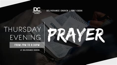 Thursday Evening Prayer Live From Deliverance Church Fort Kochi 15 Dec 2022 Youtube