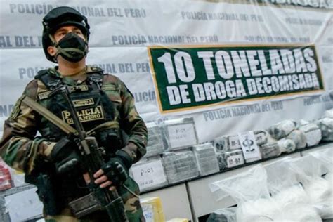 La Policía Nacional decomisó más de 86 toneladas de droga en 2022