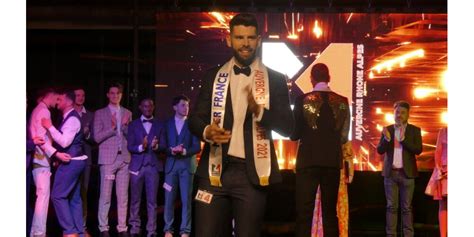 En images Timothée Curado élu Mister Auvergne Rhône Alpes à Roanne