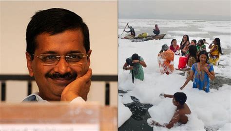 Delhi LG Slams Kejriwal Govt Over Toxic Foam And Pollution In Yamuna