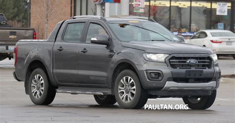 Spyshots Ford Ranger T Wildtrak Facelift In The Us