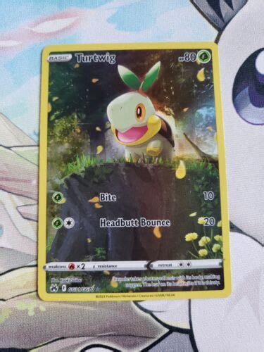 Turtwig GG31 GG70 Full Art NM M Crown Zenith Pokemon Card EBay