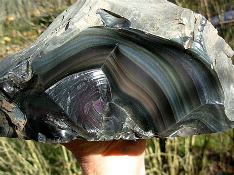 Rainbow Obsidian Rock