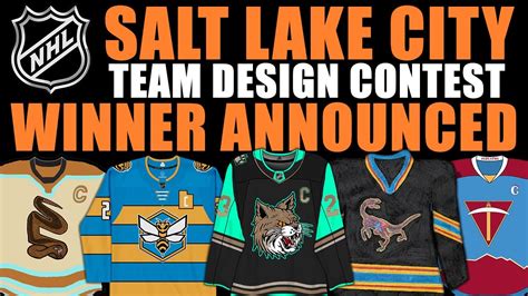 NHL Salt Lake City Team Design Contest Winner Announced YouTube