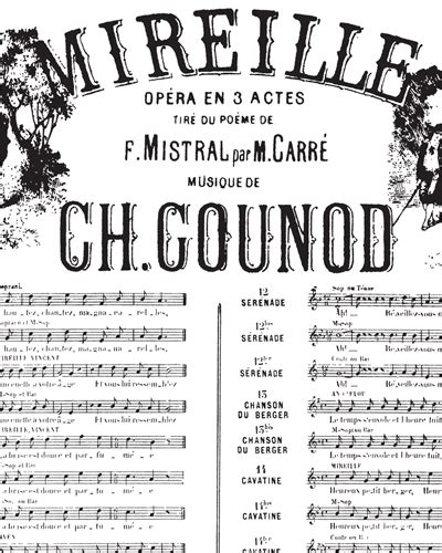 Mireille No 6 Couplets Sheet Music By Charles Gounod Nkoda Free 7 Days Trial