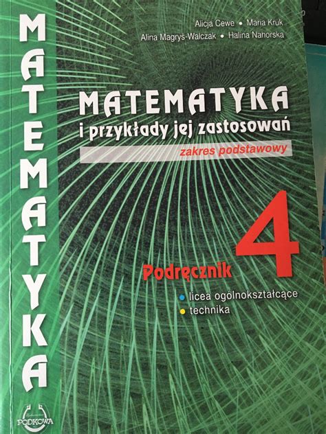 Matematyka I Przyk Ady Jej Zastosowa Pozna Kup Teraz Na Allegro