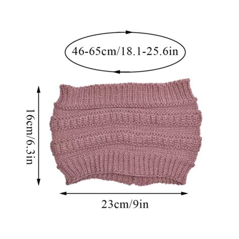 Bonnet Pour Femmes Casquette Chaude D Hiver Couvre Chef Turban Tricot